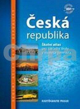 Kartografie PRAHA Česká republika Školní atlas