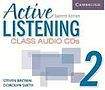 Cambridge University Press Active Listening Second Edition Level 2 Class Audio CDs (3)