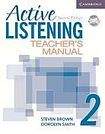 Cambridge University Press Active Listening Second Edition Level 2 Teacher´s Manual with Audio CD