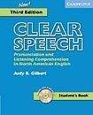 Cambridge University Press Clear Speech. 3rd Ed. Student´s Book + CD