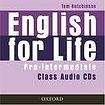 Oxford University Press English for Life Pre-Intermediate Class Audio CDs (3)