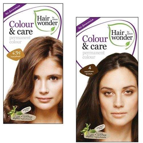 Hairwonder BIO Přírodní dlouhotrvající barva Čokoládově hnědá 5,35