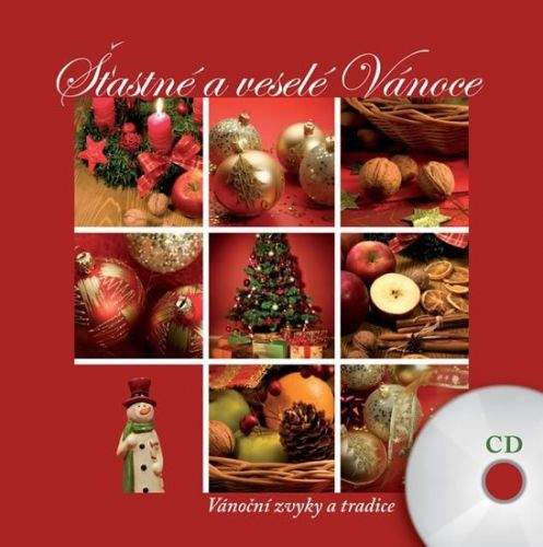 CD Šťastné a veselé Vánoce - CD + kniha