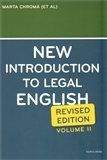 Sean W. Davidson, Marta Chromá, Jana Dvořáková: New Introduction to Legal English II.