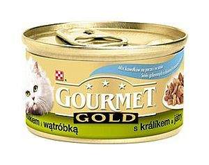 Purina GOURMET GOLD mix králík a játra 85 g