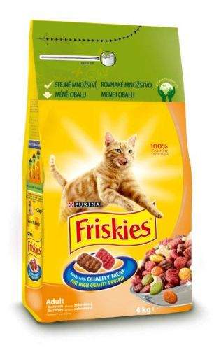 Friskies Cat s drůbežím 4 kg