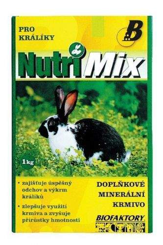 Biofaktory Nutri Mix pro králíky plv 1 kg