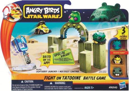 Hasbro Angry Birds STAR WARS A2372 - Sestřelení vesmírné stavby