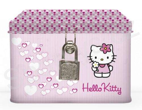 Karton P+P Hello Kitty - Pokladnička plechová