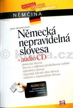 Jana Navrátilová: Německá nepravidelná slovesa + audio CD