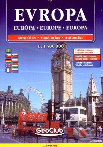 SHOCart Evropa/Európa/Europe/Europa 1:1 500 000 -