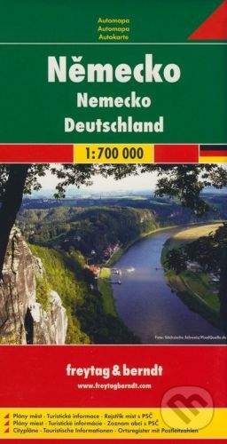 freytag&berndt Nemecko 1:700 000 -