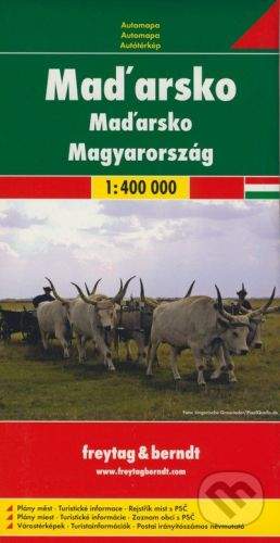 Maďarsko/magyarország 1:400 000