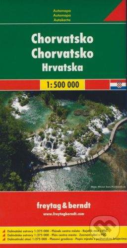 freytag&berndt Chorvatsko 1:500 000 -
