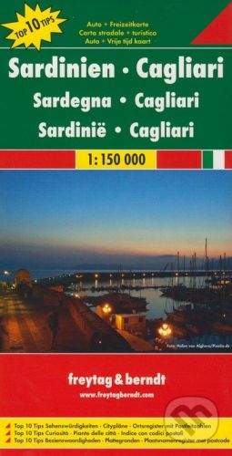 freytag&berndt Sardinien - Cagliari 1:150 000 -