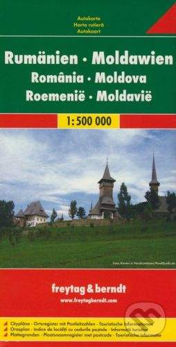 freytag&berndt Rumänien - Moldawien 1:500 000 -
