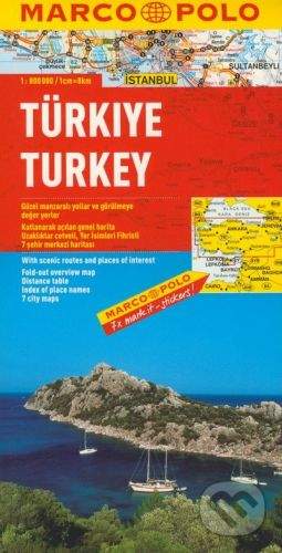Turecko mapa marco polo