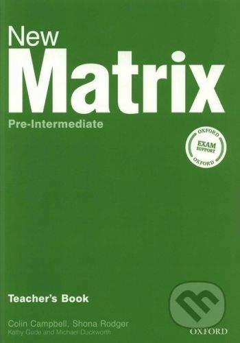 Oxford University Press New Matrix - Pre-Intermediate - Teacher's Book - Kathy Gude, Michael Duckworth