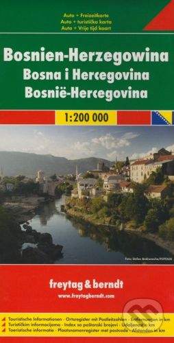 freytag&berndt Bosnien-Herzegowina 1:200 000 -