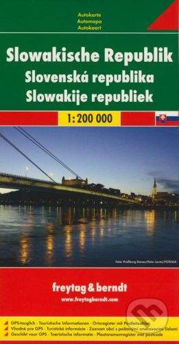 freytag&berndt Slovenská republika 1:200 000 -