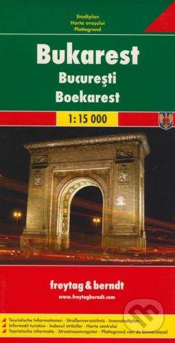 freytag&berndt Bukarest 1:15 000 -
