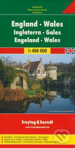 freytag&berndt England, Wales 1:400 000 -