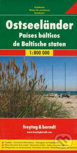 freytag&berndt Krajiny Baltského mora 1:800 000 -