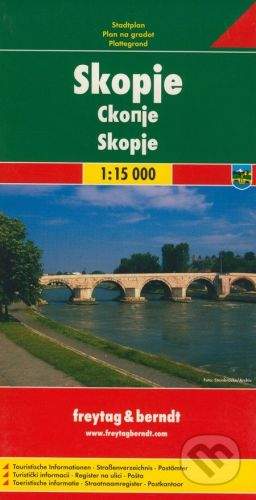 freytag&berndt Skopje 1:15 000 -