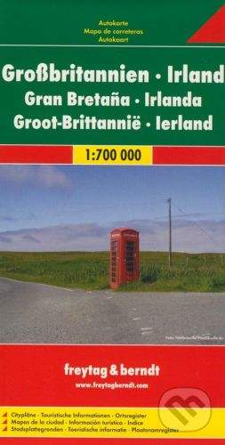 freytag&berndt Veľká Británia, Irsko 1:700 000 -