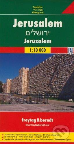 freytag&berndt Jerusalem 1:10 000 -