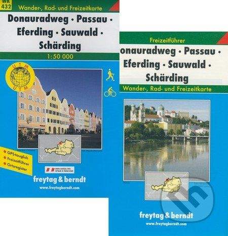 freytag&berndt Donauradweg, Passau, Eferding, Sauwald, Schärding 1:50 000 -