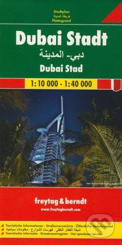 freytag&berndt Dubai Stadt 1:10 000 - 1:40 000 -