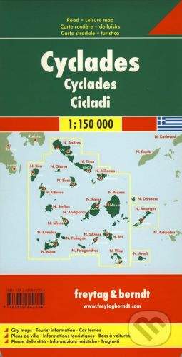 freytag&berndt Cyclades 1:150 000 -