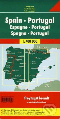 Kolektiv: Spanien, Portugal 1:700 000