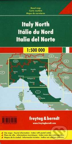 freytag&berndt Italy North 1:500 000 -