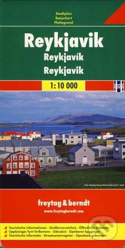 freytag&berndt Reykjavik 1:10 000 -