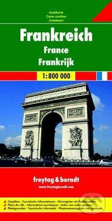 freytag&berndt Frankreich · France · Frankrijk 1:800 000 -