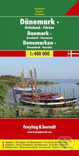 freytag&berndt Dänemark · Grönland · Färöer 1:400 000 -