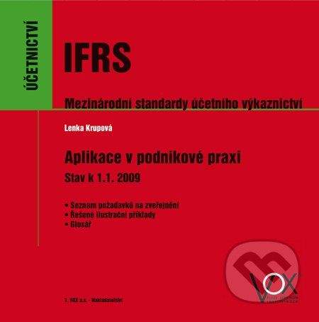 Nakladatelství 1.VOX a.s. IFRS – Mezinárodní standardy účetního výkaznictví - Lenka Krupová