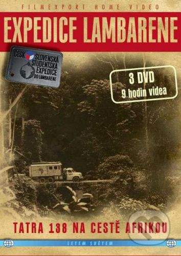 Expedice Lambarene 1.- 3. - 3 DVD - digipack v šubru