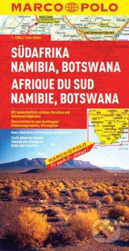MAIRDUMONT Südafrika, Namibia, Botswana 1:2 000 000 -