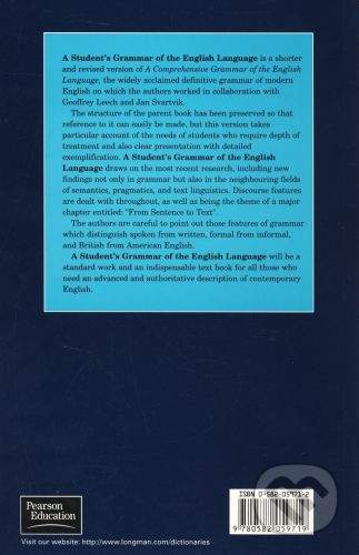 Longman A Student's Grammar of the English Language - Sidney Greenbaum, Randolph Quirk