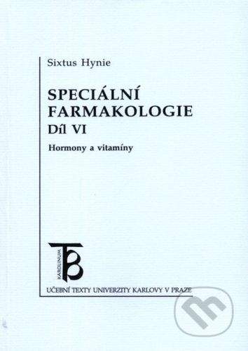 Karolinum Speciální farmakologie 6 - Sixtus Hynie