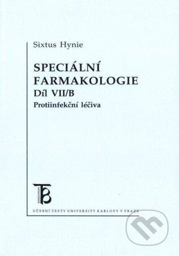 Karolinum Speciální farmakologie 7/B - Sixtus Hynie