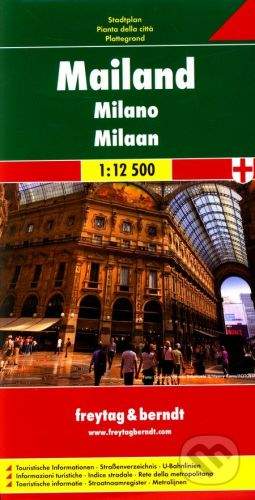 vydavateľ neuvedený Milano 1:12 500 (plán mesta) -