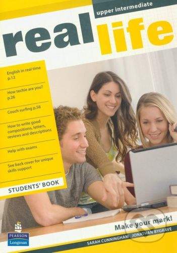 Pearson, Longman Real Life - Upper Intermediate - Students Book - Sarah Cunningham, Jonahan Bygrave
