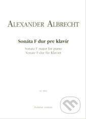 Národné hudobné centrum Sonáta F dur pre klavír - Alexander Albrecht