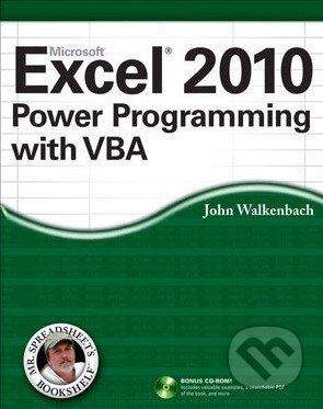John Wiley & Sons Microsoft Excel 2010 Power Programming with VBA - John Walkenbach