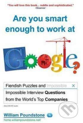 Oneworld Are you smart enough to work at Google? - William Poundstone