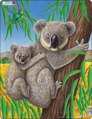 LARSEN Medvídek Koala s mládětem